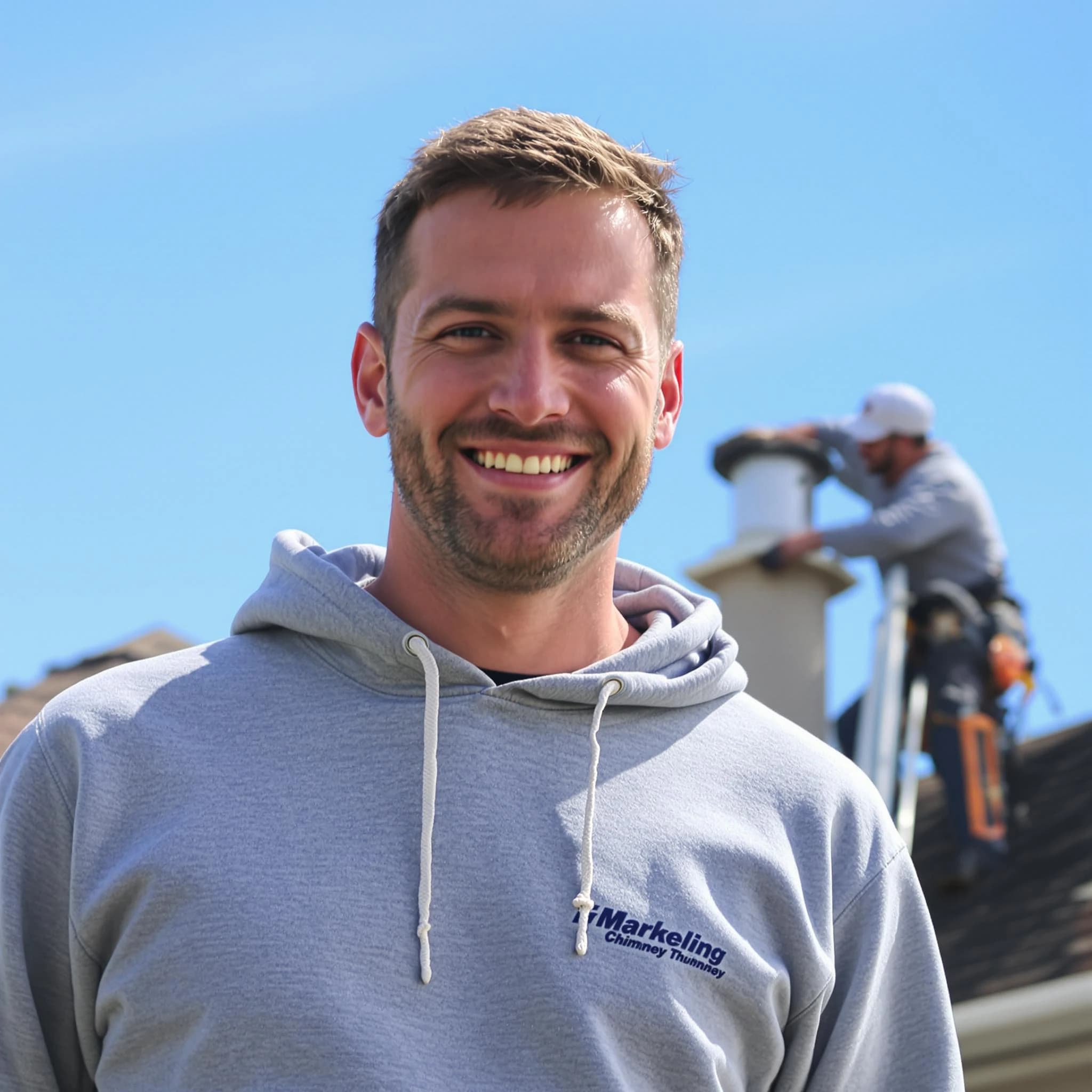 The Billerica Chimney Sweep team.