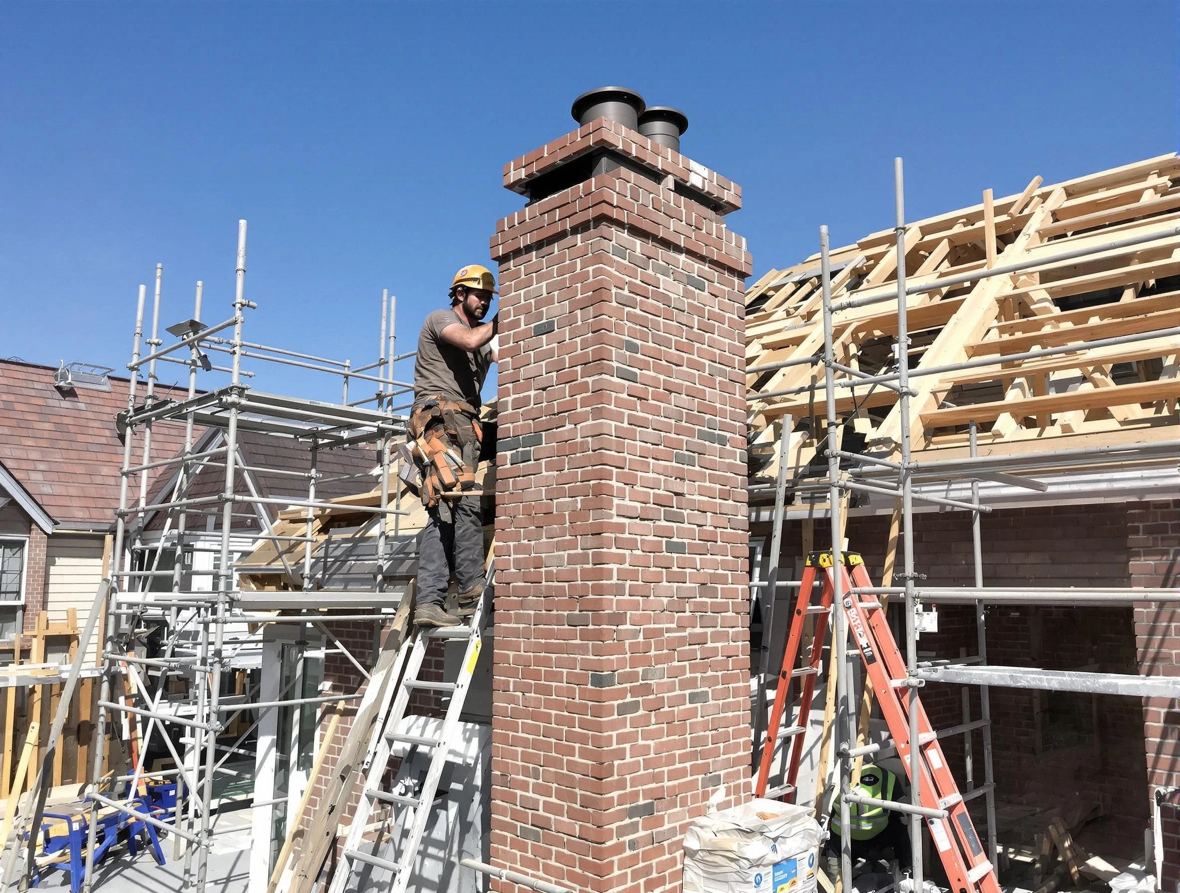 New chimney installation completed by Billerica Chimney Sweep in Billerica, MA
