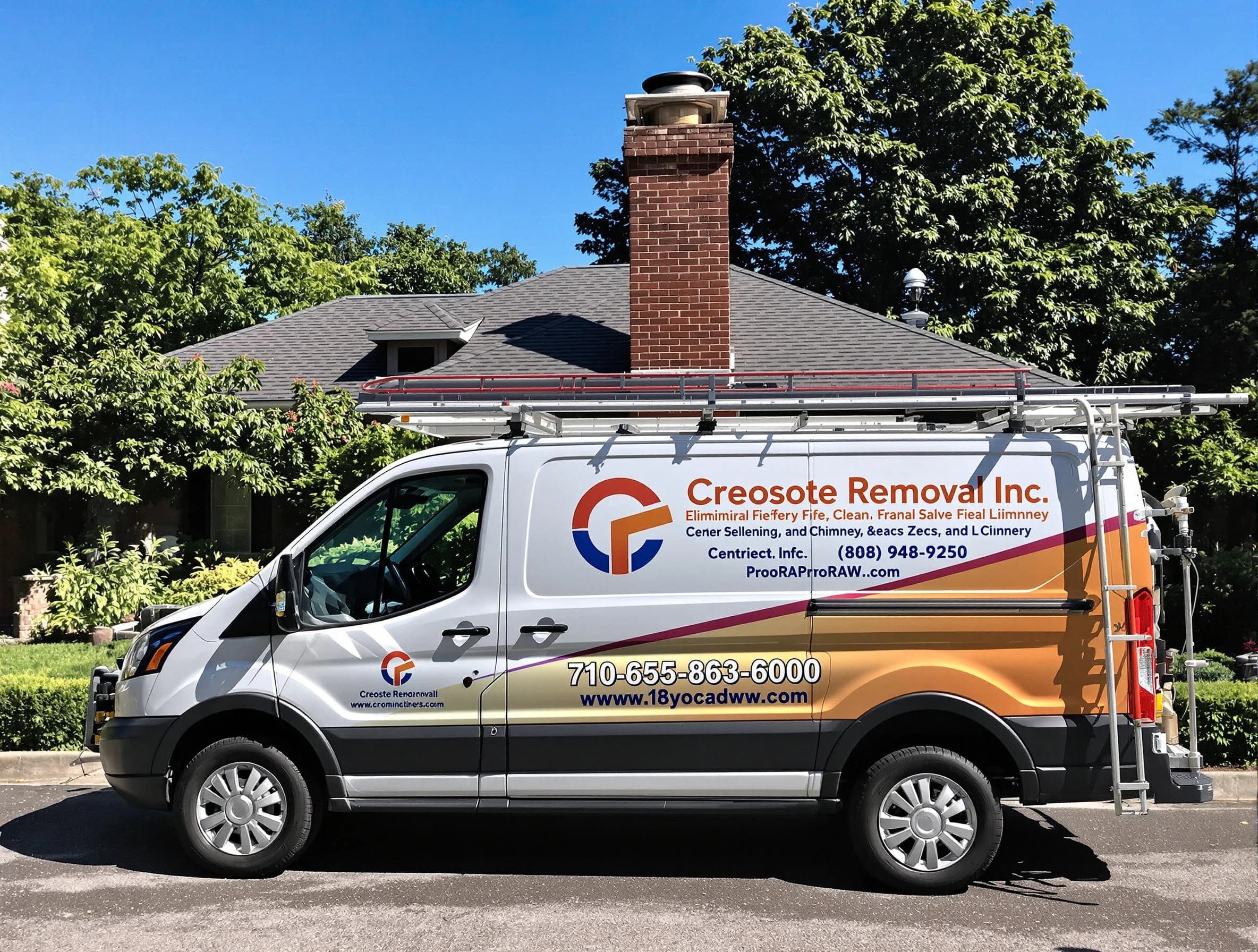 Billerica Chimney Sweep technician removing creosote safely in Billerica, MA