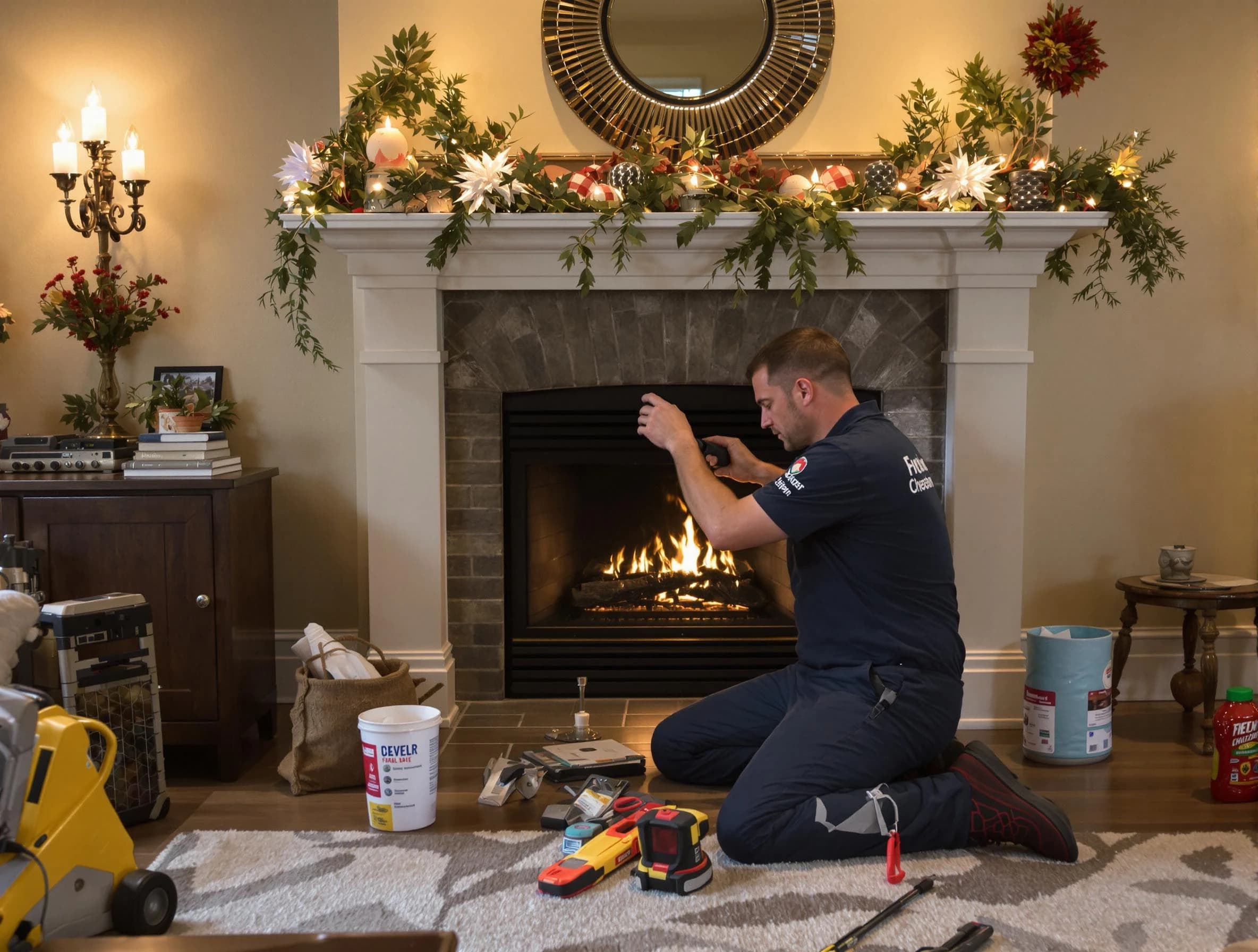 Billerica Chimney Sweep offering fireplace maintenance services in Billerica, MA