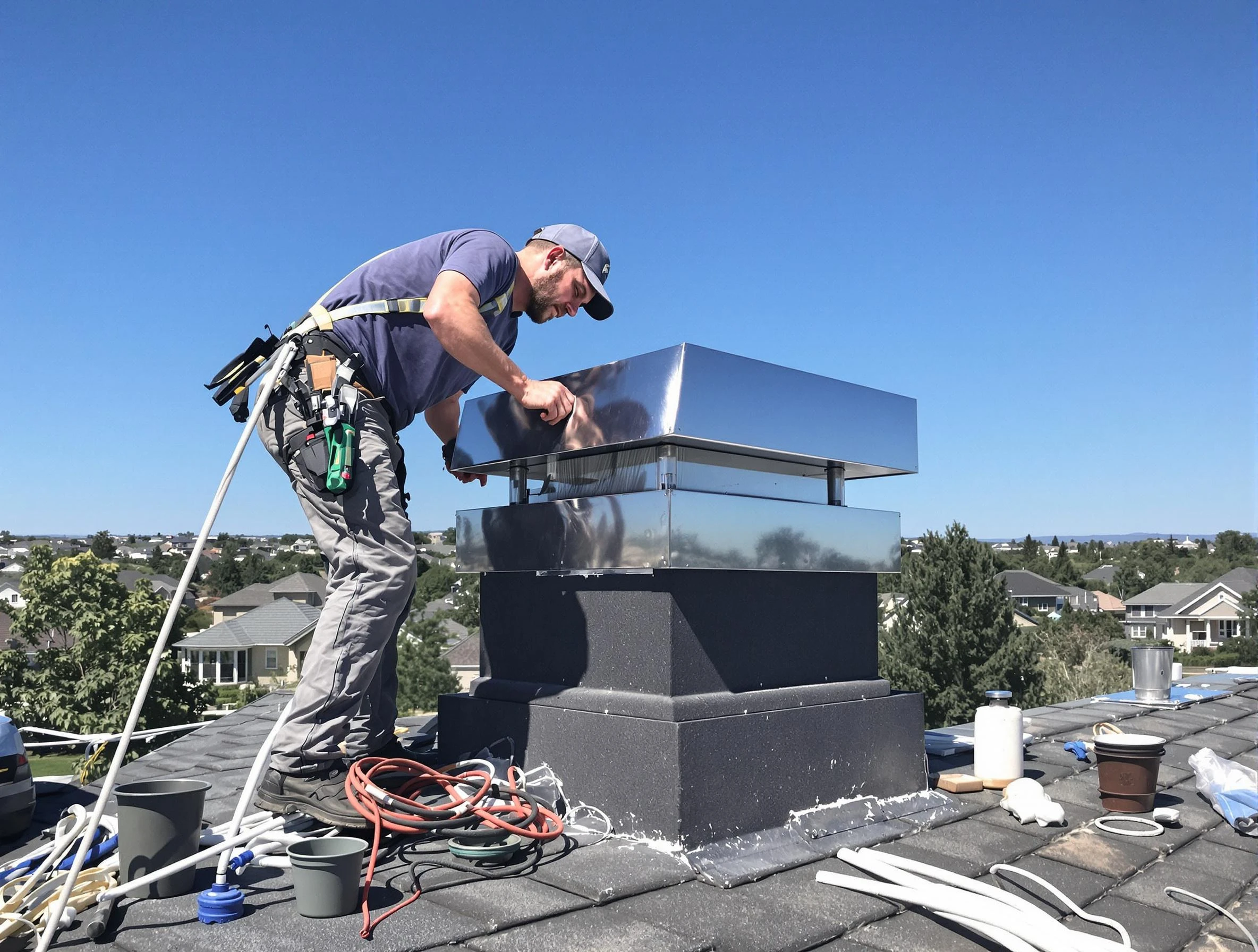 Chimney Cap Services in Billerica